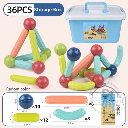 STEM Magnetic Building Toys – Educational Construction Set for Children