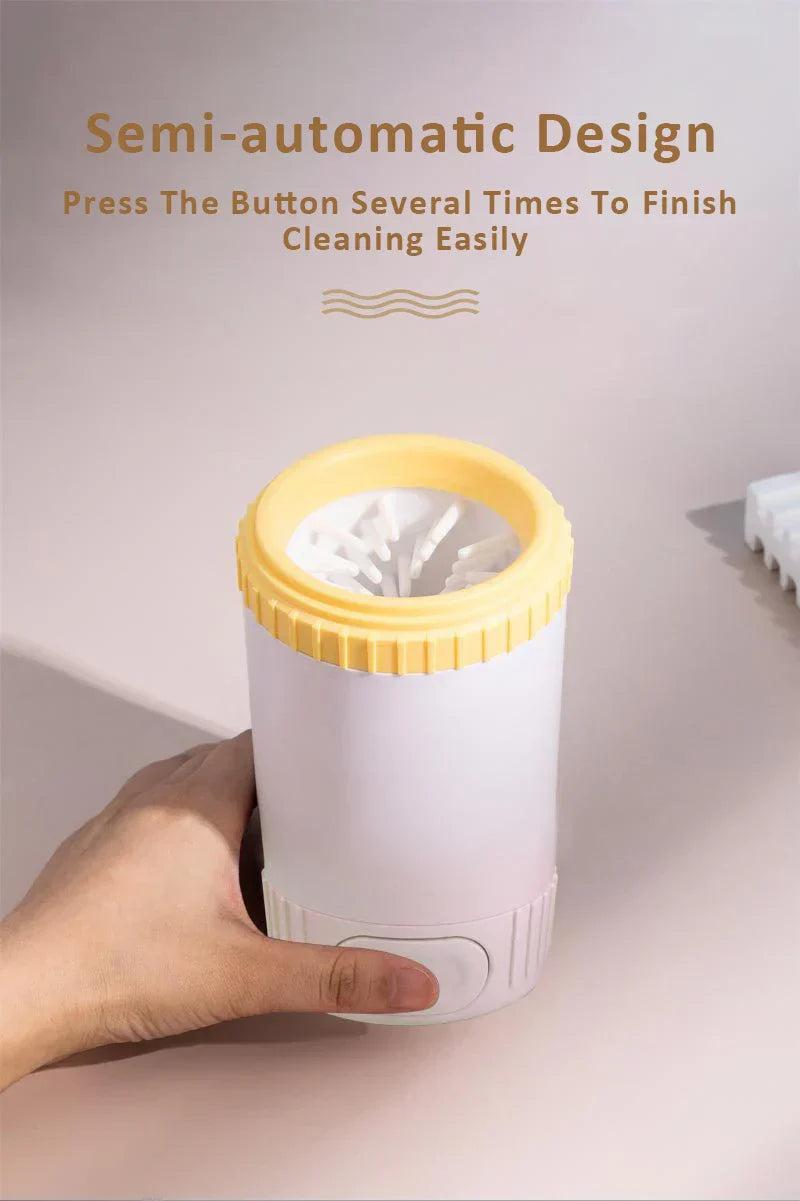 Dog Paw Washer – Gentle Silicone Bristles for Mess-Free Cleaning