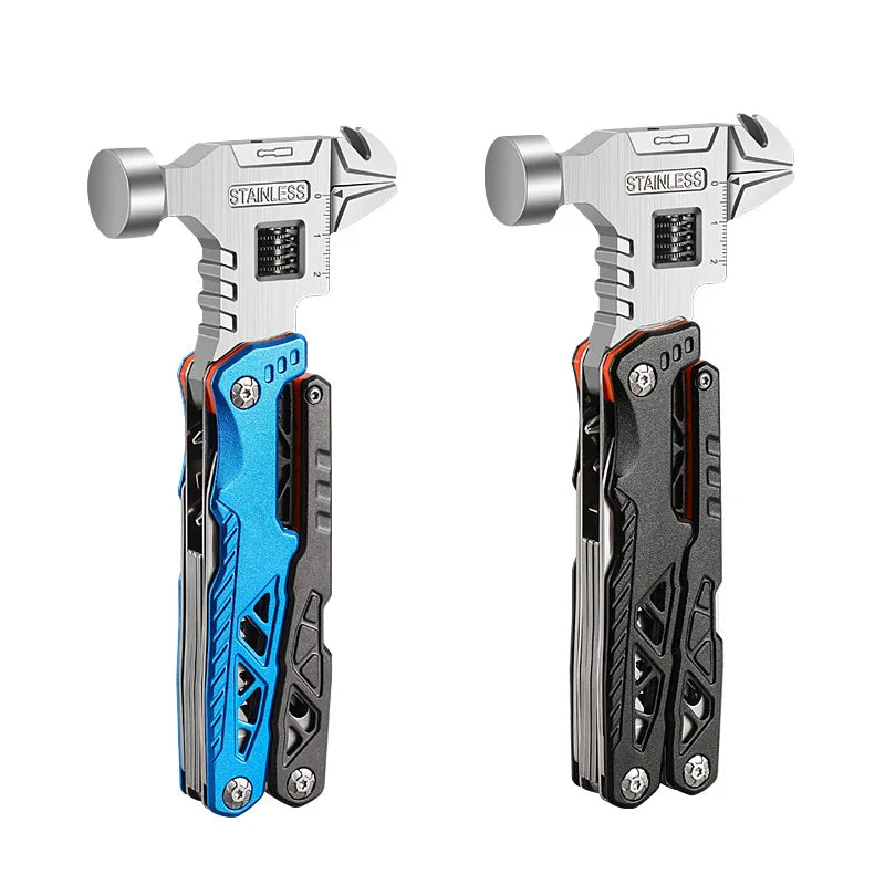 All-in-One Emergency Tool – Hammer, Pliers, Wrench & More in One