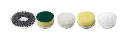 Electric Spin Scrubber – Power Cleaning Brush with 5 Replaceable Heads