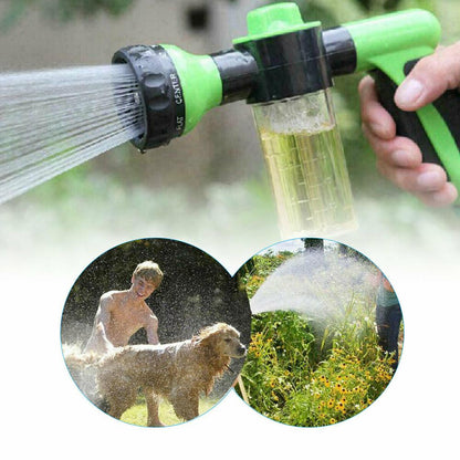 Adjustable Pet Wash Sprayer – Foam & Rinse Hose Attachment for Dogs