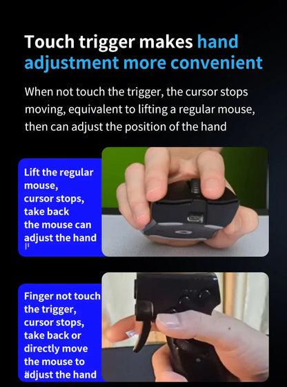 Gun-Style FPS Gaming Mouse