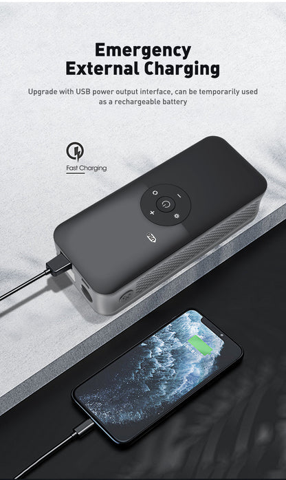 Rechargeable Tire Inflator – Digital Cordless Air Pump for Cars & Bikes