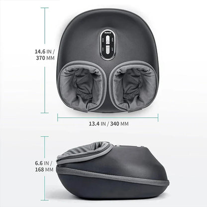 Shiatsu Foot Massager – Deep Knead with Heat & Air Compression